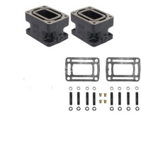 Volvo/OMC Penta 3” Spacer Block with mounting kit, Pair - HGE3621PR - HGE